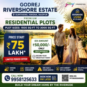Godrej rivershore estate banner photo facebook post