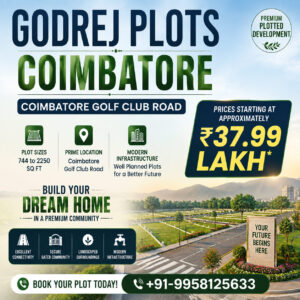 Godrej properties coimbatore plots photos