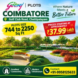 Godrej coimbatore in plots photos pre launch price
