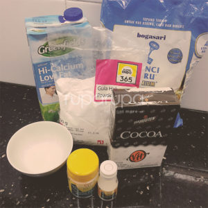 resep microwave brownies
