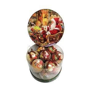 shopping for Christmas ball ornaments