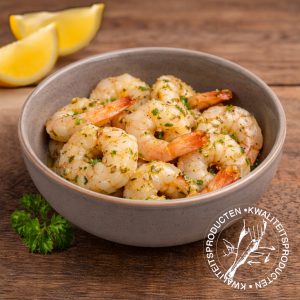 garnalen knoflook