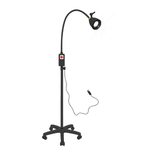 KS-Q3 (Lámpara de examen LED de haz puntual) — Control dimmer