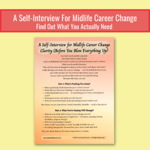 Why do you want to change your career path