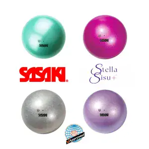 Sasaki Metallic voimistelupallo 18,5 cm