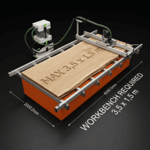 TOT! router sled Self-Supporting Frame 4 x 2 m