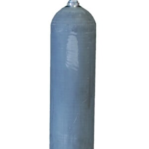 MES 11,1L Aluflasche natur 207 bar mit Ventil