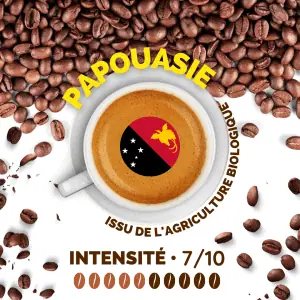 Papouasie Issu de l'agriculture biologique