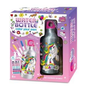 Colour Your Own Unicorn Water Bottle KitTwo Dutch Boys