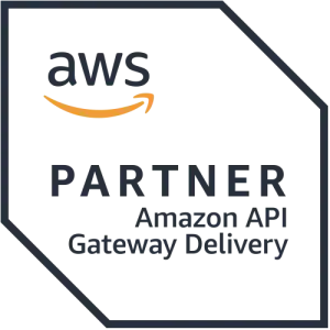 Logo partner Amazon API ateway Delivery