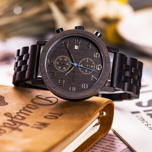 Montre bois homme zwood