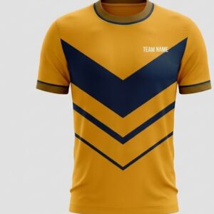 Amber Chevron Badminton Jersey