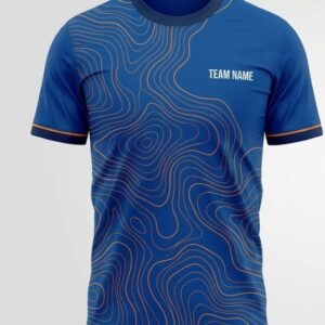 Azure Lines Badminton Jersey