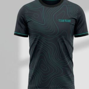 Charcoal Topo Badminton Jersey