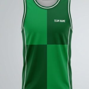 Emerald Block Basketball Jersey