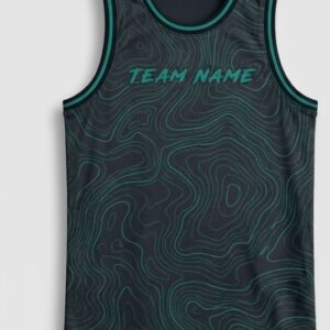 Charcoal Topo Basketball Jersey