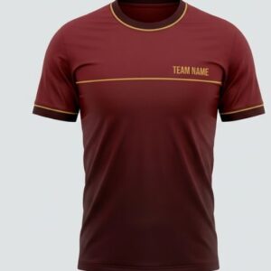 Maroon Gradient Cricket Jersey