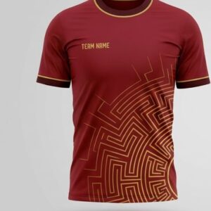 Maroon Tribal Cricket Jersey