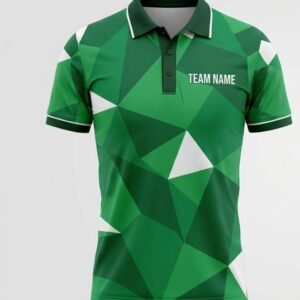 Emerald Camo Cricket Jersey