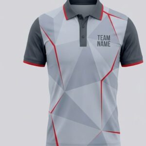 Silver Facet Cricket Jersey