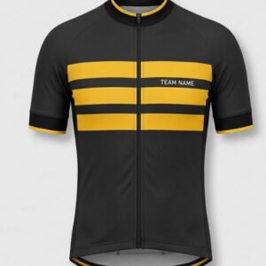 Charcoal Hoops Cycling Jersey