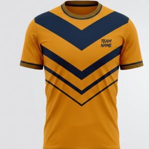 Amber Chevron Football Jersey