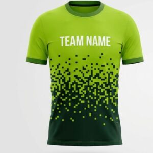 Lime Pixel Football Jersey