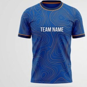 Azure Lines Football Jersey