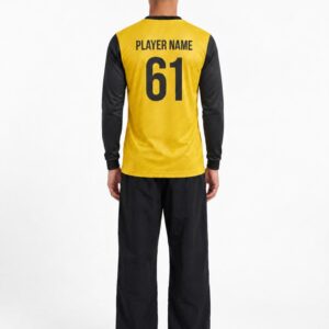 Men's Custom Football Jersey — Round Neck, Full Sleeve