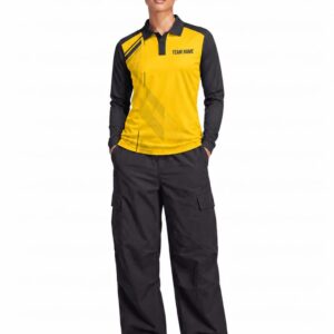 Women's Custom Cricket Jersey — Polo, Full Sleeve