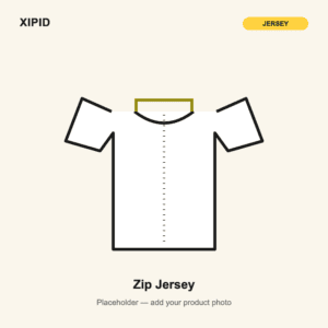 Women's Custom Esports Jersey — Zip Mandarin Collar, Full Sleeve