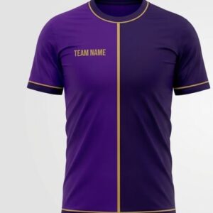 Purple Split Badminton Jersey