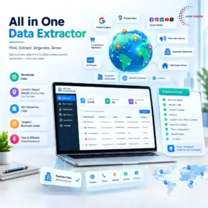 All in One Data Extractor software for worldwide B2B business data extraction and lead generation