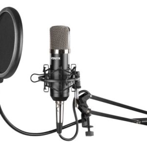 VONYX - CMS400 Studio Set / Condenser Microphone with Stand and Pop Filter  173.503