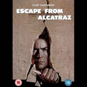Movie-Escape From Alcatraz Paramount Home DVD  GB                NOVO