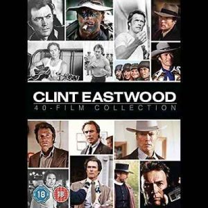 Movie-Clint Eastwood 40-Film.. Warner Home 40-DVD GB              NOVO