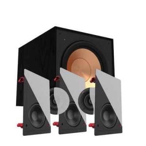 Klipsch 5.1 Custom Series 121/CS-16W+C In-Wall/Ceiling Speaker Package