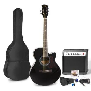 MAX   ShowKit Electric Acoustic Guitar Pack Black