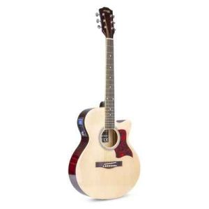 MAX   ShowKit Electric Acoustic Guitar Natural