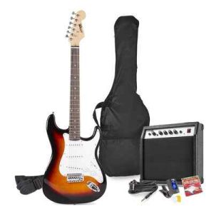 MAX MUSIC   GIGKIT ELECTRIC GUITAR PACK SUNBURST 173.226