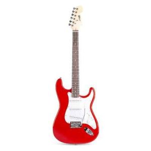MAX MUSIC   GIGKIT ELECTRIC GUITAR     RED 173.224