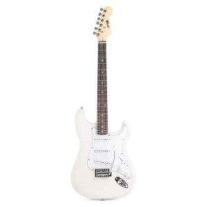 MAX MUSIC   GIGKIT ELECTRIC GUITAR   WHITE 173.225