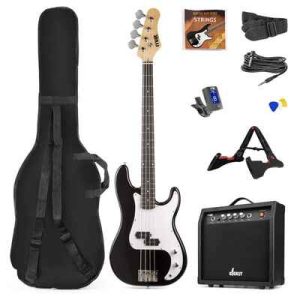MAX MUSIC   GIGKIT BASS GUITAR PACK BLACK  173.235