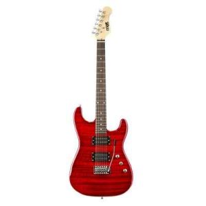 MAX MUSIC   MAX MUSIC GIGKIT ELECTRIC GUITAR  – QUILTED STYLE – DARK RED  173.250