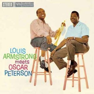 Armstrong, Louis-Meets Oscar Peterson -Col- Wax In Col LP  ES