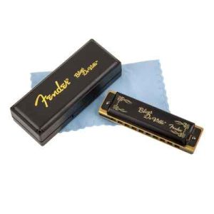 Fender C Harmonica,The Blues DeVille 10-hole diatonic harmonica with Case