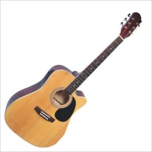 MSA CW195N guitar acoustic cutaway CE 4/4 NATUR
