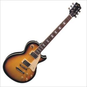 MSA VISION LSC1 guitar electric LP STYLE 4/4 SUNBURST-CHROME