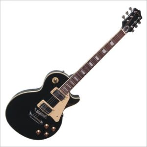 MSA VISION LSC2 guitar electric LP STYLE 4/4 BLACK-CHROME