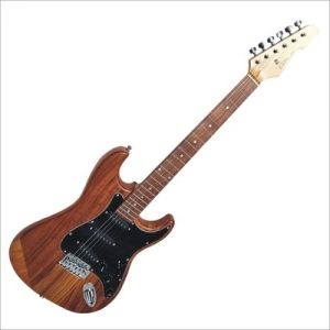 MSA VISION ST5A guitar electric strat 4/4 ADLER DARKWOOD